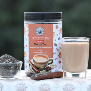 Amrithya Premium Masala Tea – Strong CTC Blend with Signature Indian Spices